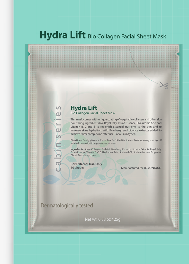 BWP Bio-Collagen Sheet Mask - Hydra Lift (10's)